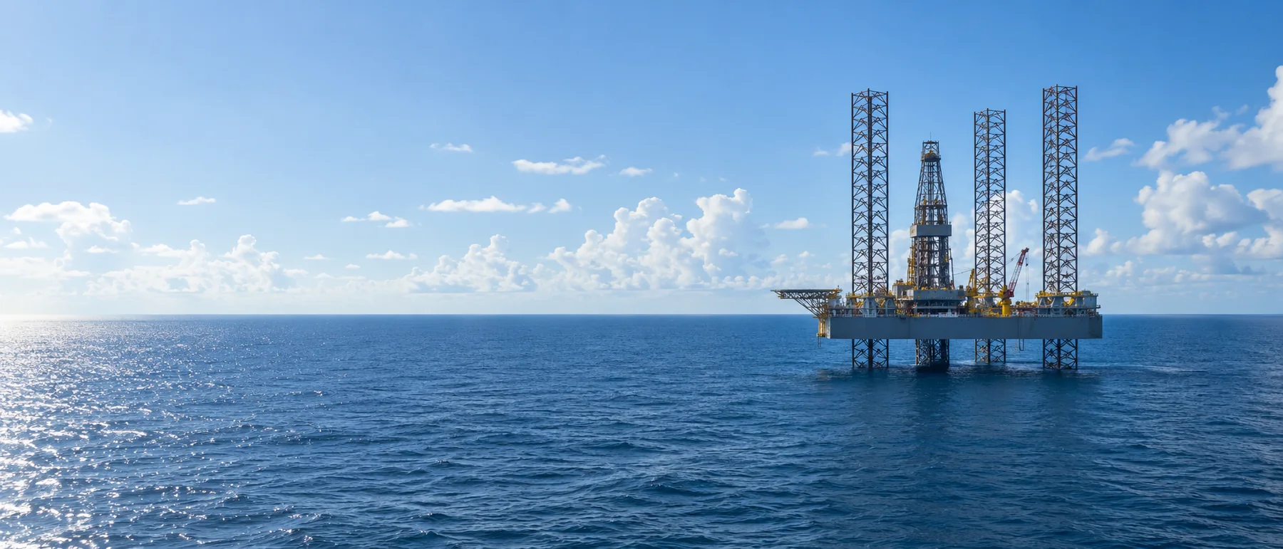 Illustrative offshore drilling activity
